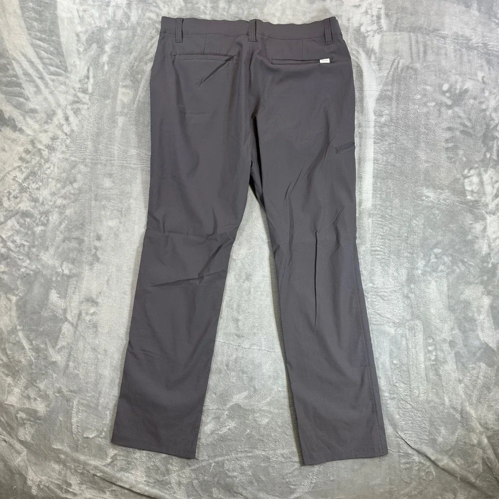 Orvis Performance Tech Stretch Hiking Pants Mens Size 38x34 Gray Outdoors Pants